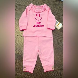 Juicy Couture Baby girl set 0-3 months NWT